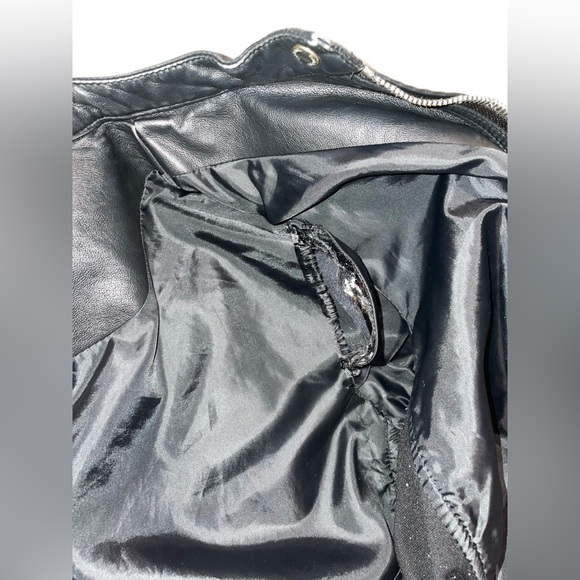 CALVIN KLEIN leather jacket - Picture 4 of 4